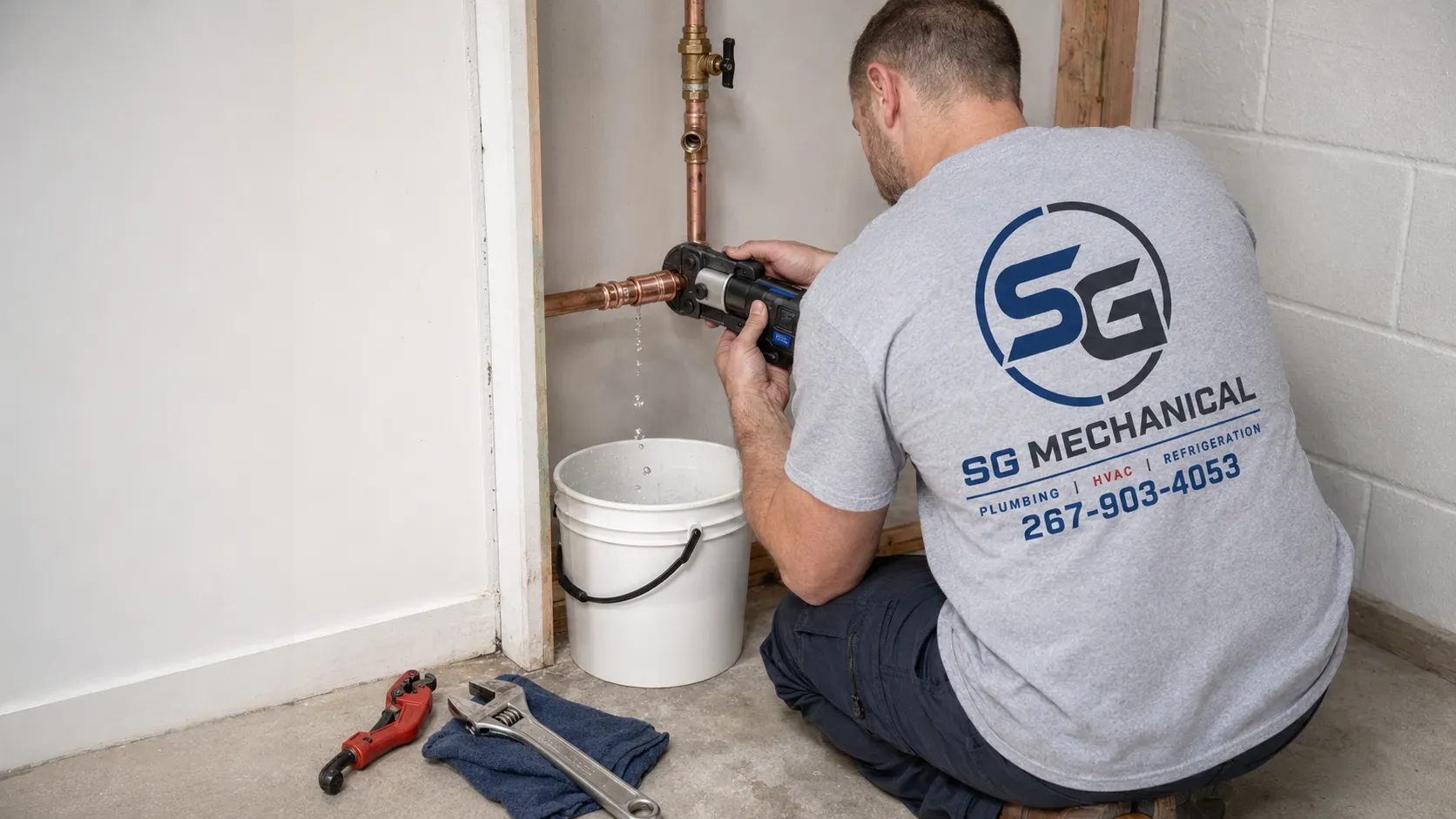 sg mechanical leak repair